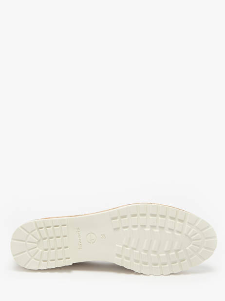 Mocassins En Cuir Tamaris Blanc women 44 vue secondaire 5