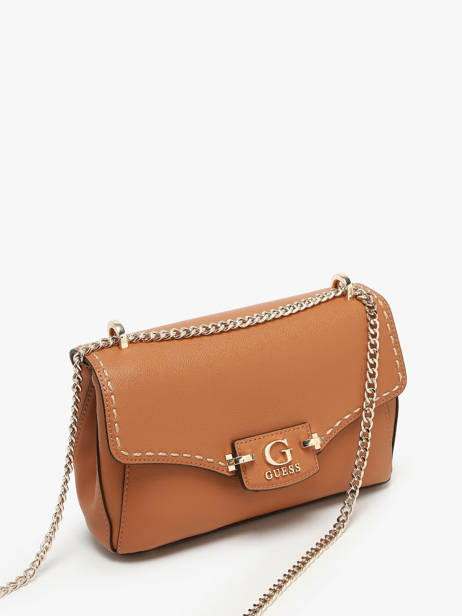 Sac BandouliÃ¨re Anadela Guess Marron anadela BG963721 vue secondaire 2