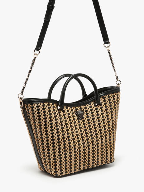 Sac à Main Atalia Raphia Guess Noir atalia WG964722 vue secondaire 2