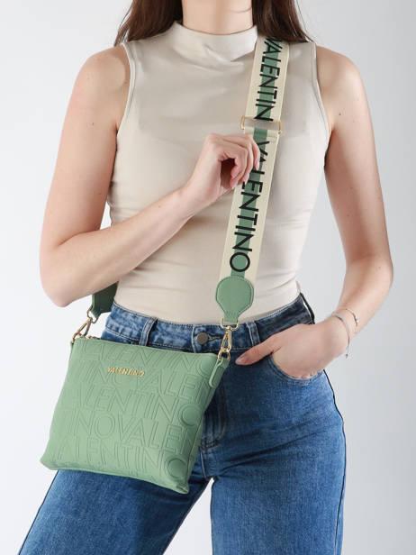 Sac BandouliÃ¨re Pansy Valentino Vert pansy VBS8PG17 vue secondaire 1