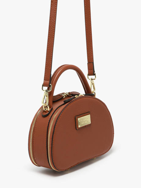 Sac Bandoulière Isadora Ted lapidus Marron isadora TLRR2141 vue secondaire 2