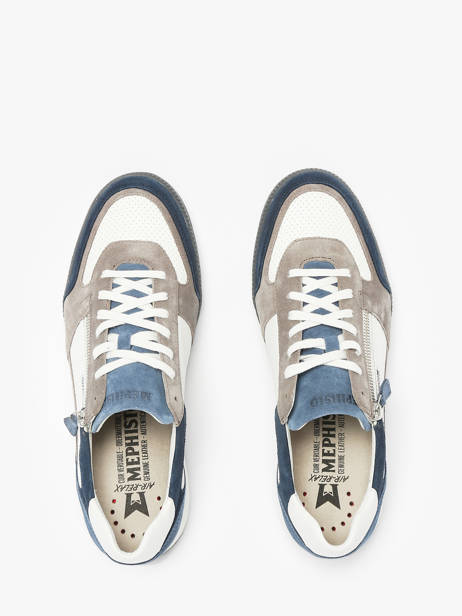 Sneakers Endrik En Cuir Mephisto Multicolore men P5147448 vue secondaire 4