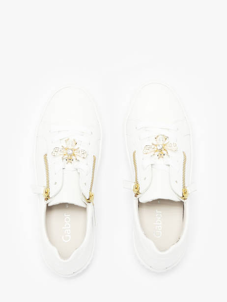 Sneakers En Cuir Gabor Blanc women 21 vue secondaire 4