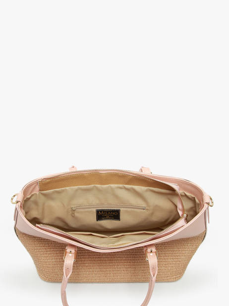 Sac PortÃ© Main Capri Milano Rose capri CP23111 vue secondaire 3