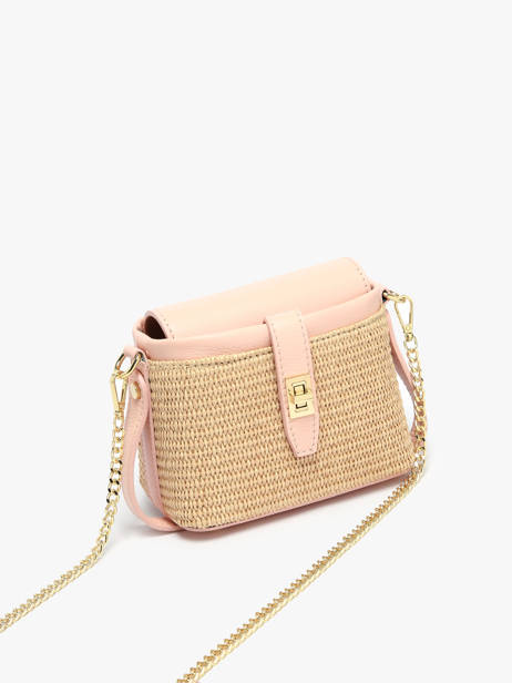 Sac Bandoulière Capri Milano Rose capri CP23115 vue secondaire 2