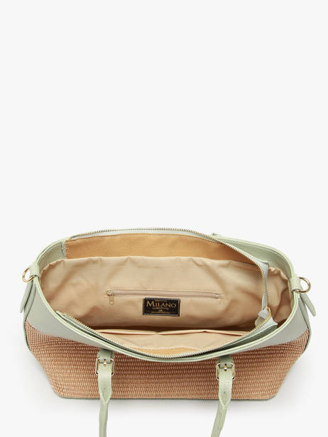 Sac Porté Main Capri Milano Vert capri CP23111 vue secondaire 3