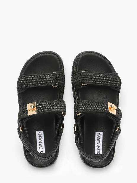 Sandales Bigmona En Cuir Steve madden Noir women 11003034 vue secondaire 3