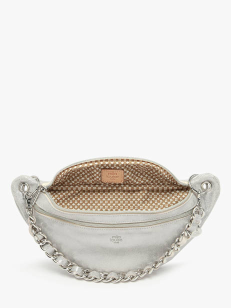 Sac Banane Mila louise Argent vintage 23689X vue secondaire 3