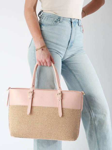 Sac PortÃ© Main Capri Milano Rose capri CP23111 vue secondaire 1