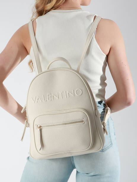 Sac Ã  Dos Valentino Blanc rised re VBS8P921 vue secondaire 1