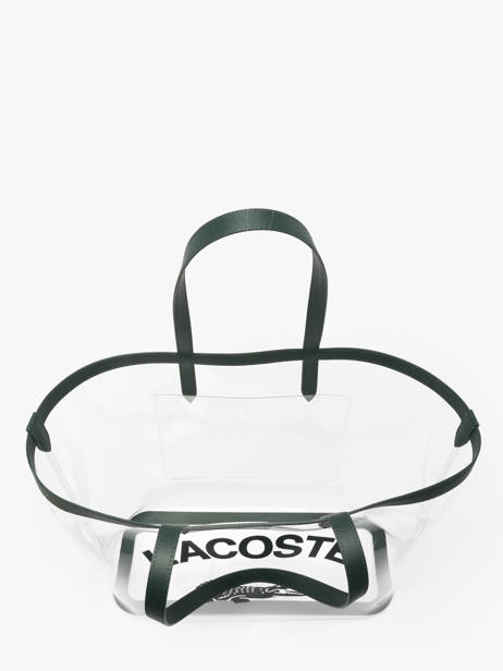 Cabas Anna Season Polyester Lacoste Blanc anna season NF4930AS vue secondaire 3