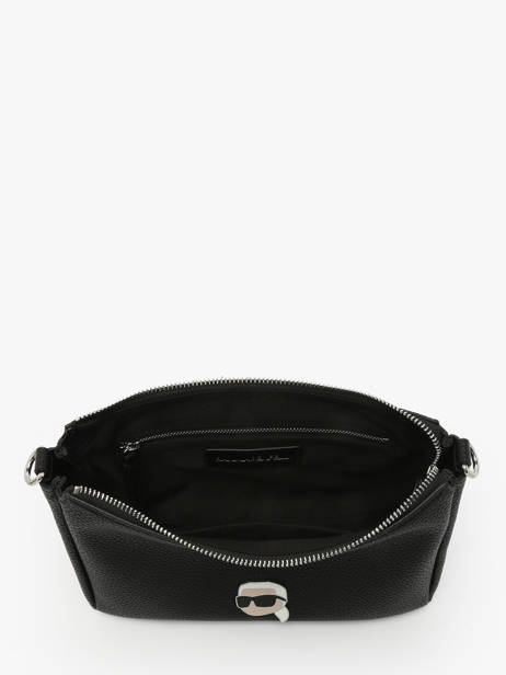 Sac PortÃ© Ã©paule K Ikon Polyurethane Karl lagerfeld Noir k ikon A2W30106 vue secondaire 3