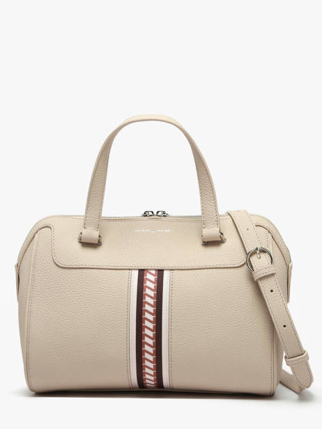 Sac Porté Main Norma Signature Cuir Nathan baume Beige signature 1 vue secondaire 4
