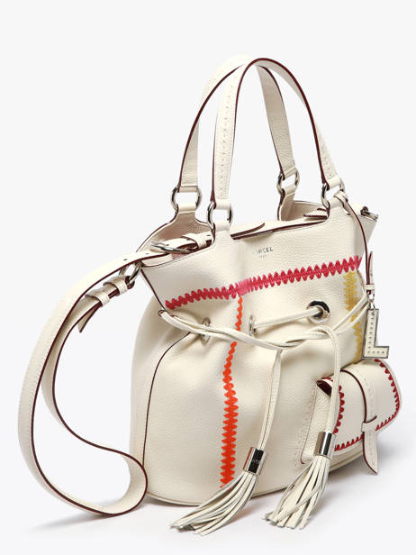 Sac Seau Premier Flirt Cuir Lancel Blanc premier flirt A13387 vue secondaire 3