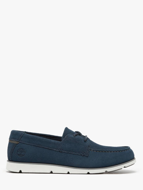 Mocassins En Cuir Timberland Bleu men 42X7EP31