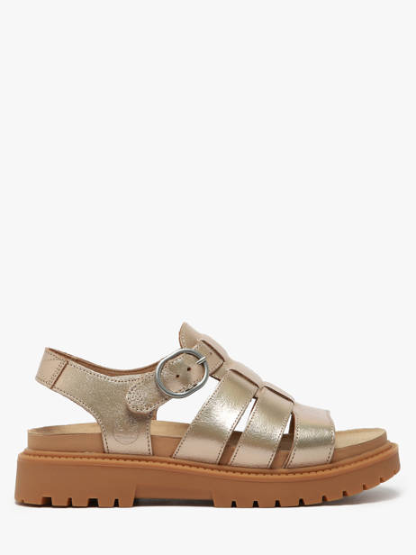 Sandales En Cuir Timberland Or women 2Q1PN751