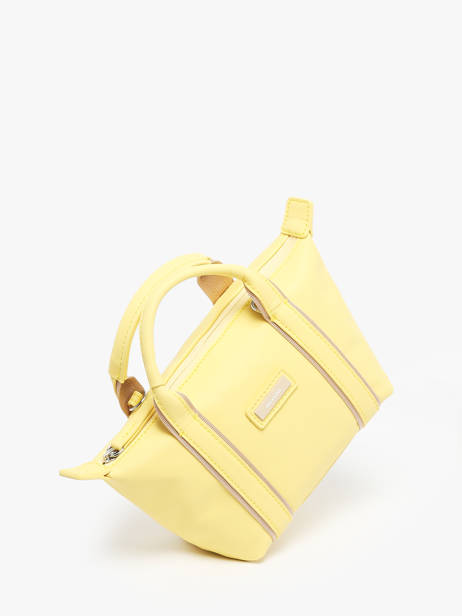 Sac BandouliÃ¨re Tara Nylon Hexagona Jaune tara 8120179 vue secondaire 2