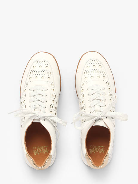 Sneakers Dinus En Cuir Mam'zelle Blanc women CSGLO26 vue secondaire 4