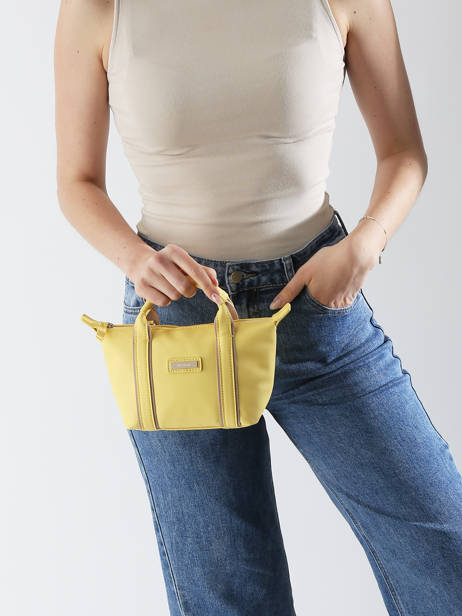 Sac BandouliÃ¨re Tara Nylon Hexagona Jaune tara 8120179 vue secondaire 1