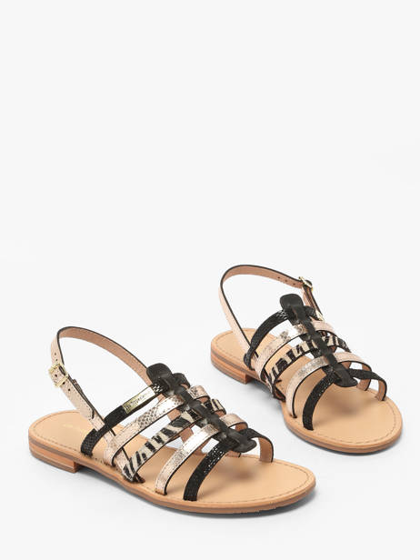 Nu-pieds Havagum En Cuir Les tropeziennes Multicolore women HAVAGUM vue secondaire 1