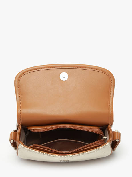 Sac BandouliÃ¨re Deauville David jones Marron deauville CM7461 vue secondaire 3