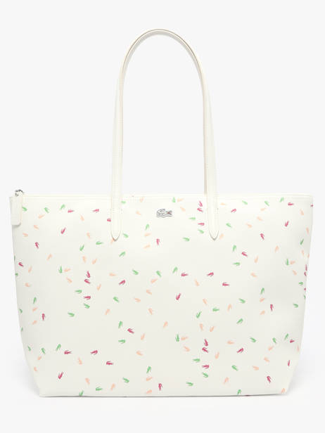Sac Porté épaule L12.12 Season Lacoste Blanc l12.12 season NF4937SJ