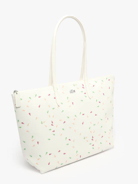 Sac Porté épaule L12.12 Season Lacoste Blanc l12.12 season NF4937SJ vue secondaire 2