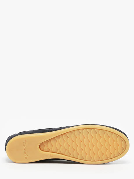 Chaussures Bateau En Cuir Tamaris Bleu women 44 vue secondaire 5
