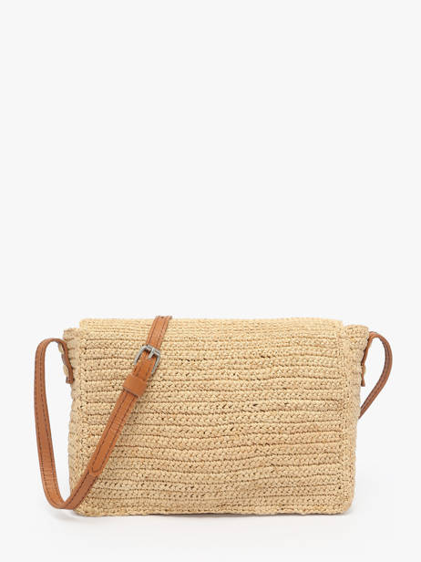 Sac BandouliÃ¨re L'atelier Du Crochet Raphia Le voyage en panier Beige l'atelier du crochet AM803 vue secondaire 4