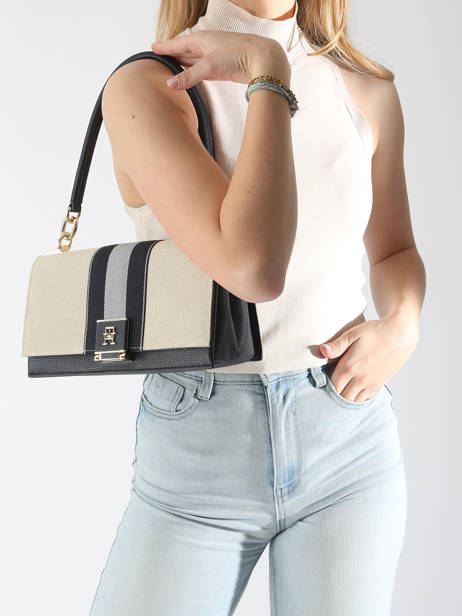 Sac PortÃ© Ã©paule Th Her Tommy hilfiger Bleu th her AW17404 vue secondaire 1