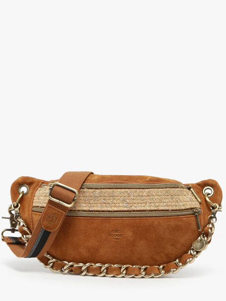 Sac Banane Mila louise Marron vintage 23689V4