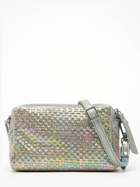 Sac BandouliÃ¨re Vintage Cuir Mila louise Argent vintage 2367XSWX vue secondaire 4