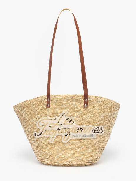 Sac PortÃ© Ã©paule Milos Papier Les tropeziennes Beige milos TZ01
