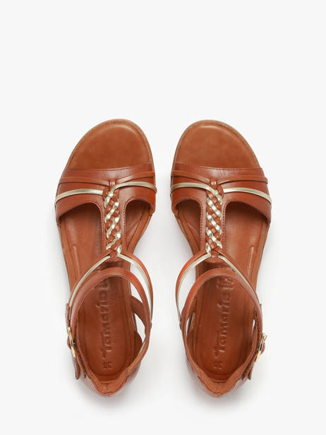 Sandales En Cuir Tamaris Marron women 44 vue secondaire 3