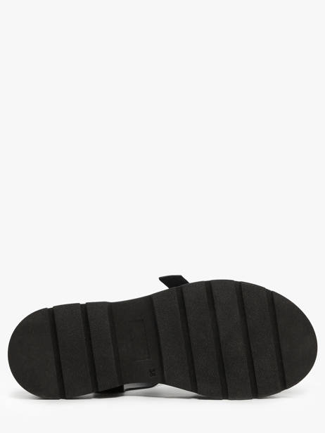 Sandales En Cuir Nuyou Noir women 37121 vue secondaire 4