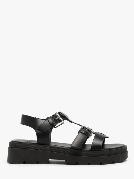 Sandales En Cuir Nuyou Noir women 37121