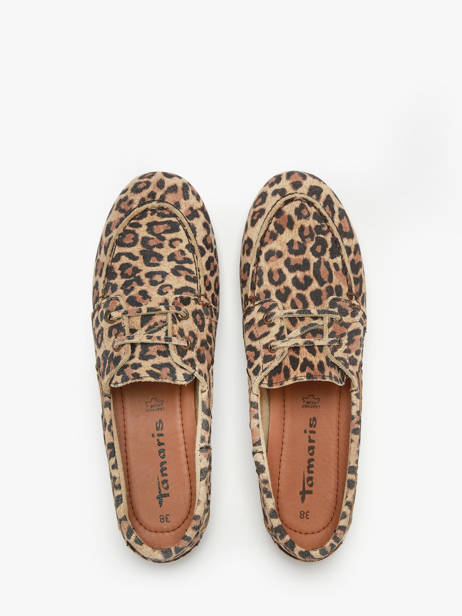 Chaussures Bateau En Cuir Tamaris Marron women 44 vue secondaire 4