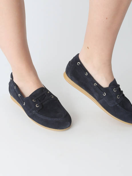 Chaussures Bateau En Cuir Tamaris Bleu women 44 vue secondaire 1