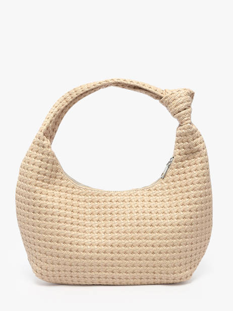 Sac PortÃ© Ã©paule Tresse Miniprix Beige tresse 25022 vue secondaire 3