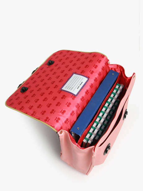 Cartable 2 Compartiments Jeune premier Bleu daydream girls G vue secondaire 3