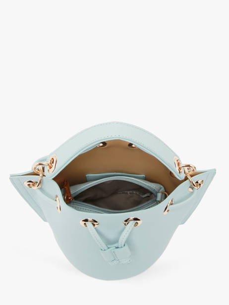 Sac Porté Main Grained Miniprix Bleu grained KL62050 vue secondaire 2