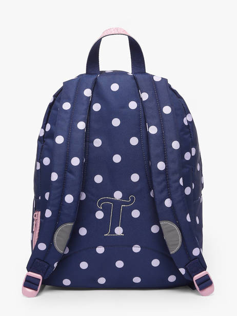 Sac Ã  Dos 1 Compartiment Tann's Bleu les fantaisies f 62325 vue secondaire 4
