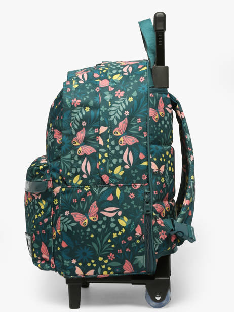 Sac A Dos Ã  Roulettes 2 Compartiments Tann's Vert les fantaisies f 73266 vue secondaire 2