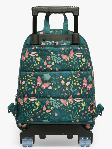 Sac A Dos Ã  Roulettes 2 Compartiments Tann's Vert les fantaisies f 73266 vue secondaire 5
