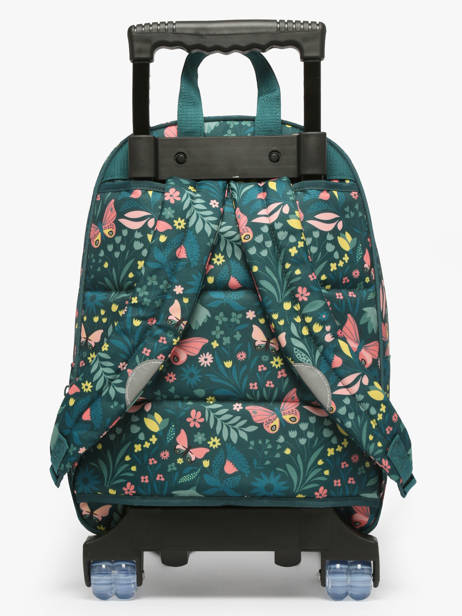 Sac A Dos Ã  Roulettes 2 Compartiments Tann's Vert les fantaisies f 73266 vue secondaire 4