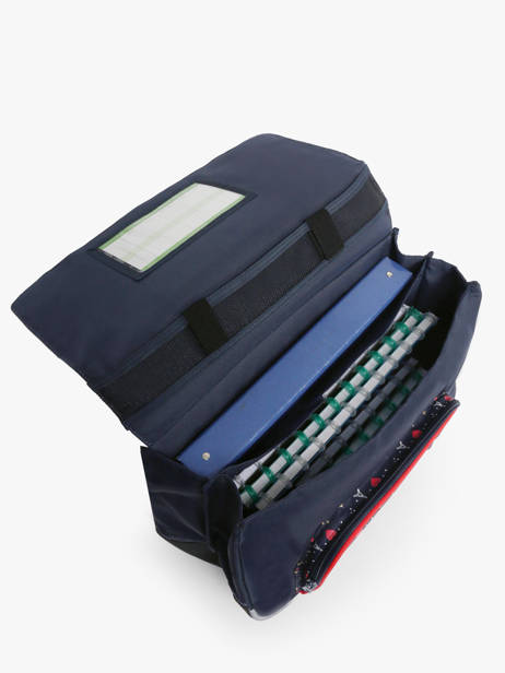 Cartable Ã  Roulettes 2 Compartiments Tann's Bleu les fantaisies f 42321 vue secondaire 3