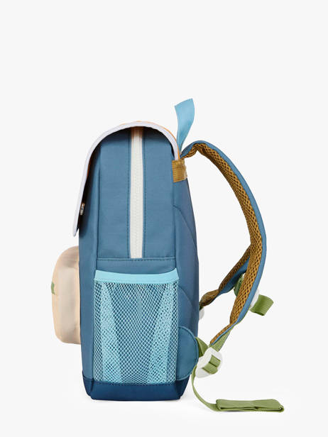 Sac Ã  Dos Hello hossy Bleu cool kids 5 vue secondaire 2