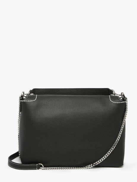 Sac Bandoulière L Ninon Soft Cuir Lancel Noir ninon A13783 vue secondaire 4