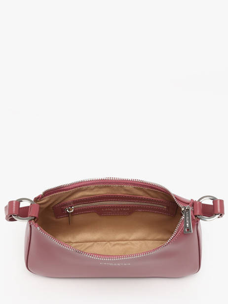 Sac Bandoulière Suave Cuir Lancaster Rose suave ace 22 vue secondaire 2