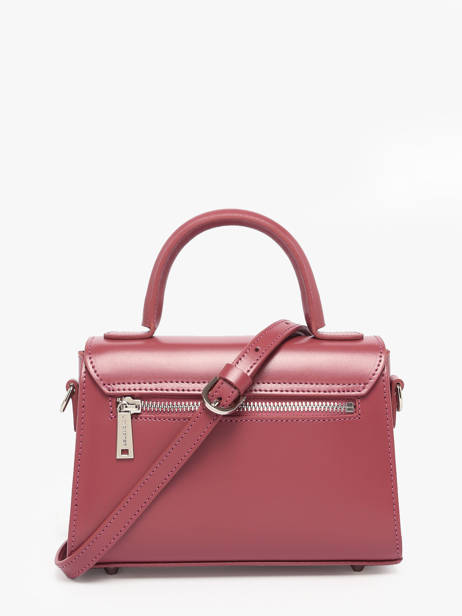 Sac Bandoulière S Suave Cuir Lancaster Rose suave even 16 vue secondaire 3